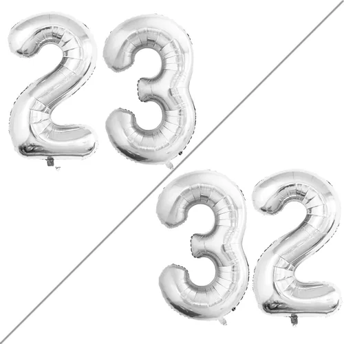 Miniatura 36 de Goer, conjunto de globos de papel aluminio para decoraciones de cumpleaños, globos de las letras de feliz cumpleaños y de números Oro