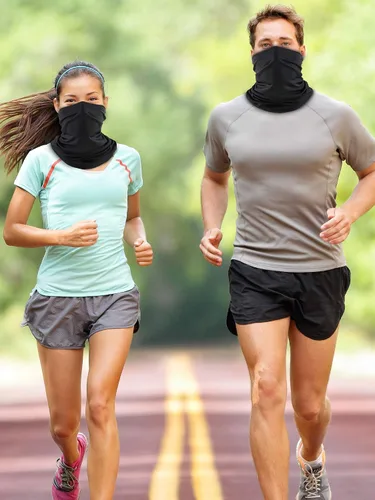 Miniatura 7 de Bufanda de verano con protección UV para el cuello, pasamontañas, transpirable, bufanda
