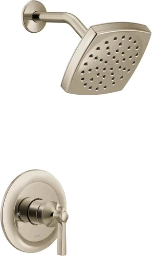 Miniatura 8 de Moen UTS3912EP Flara M-CORE 3-Series 1-Handle Eco-Performance - Juego de molduras de ducha con válvula requerida, cromo Cromado