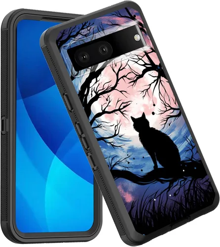 Miniatura 75 de Funda para Pixel 7a, a prueba de golpes, 3 capas, protección de cuerpo completo, resistente, de alto impacto, para Google Pixel 7a de 6.1 pulgadas