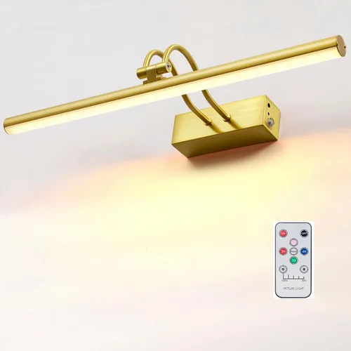 Miniatura 25 de RAIFOOLLY Luz de imagen, luces de imagen para pared inalámbricas, luces de imagen de 16 pulgadas con temporizador y regulable, luces de pared a