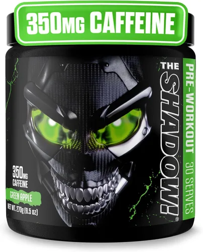 Miniatura 16 de JNX SPORTS The Shadow! Preentrenamiento de alta estimulación 350mg de cafeína Sandía 30 porciones Energía eléctrica, enfoque mental y fuerza