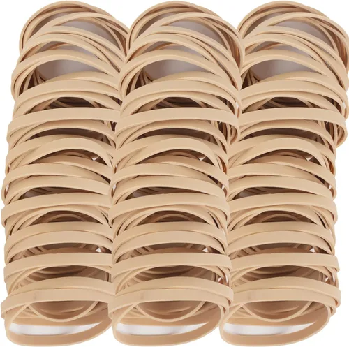 AIWOQI Bandas de goma tamaño #64 Banda elástica alrededor de 0.55 libras 120 bandas de goma para suministros de oficina, carpetas de archivos, caja