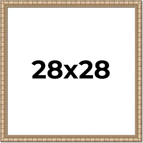 Miniatura 166 de Marco de fotos de madera maciza plateada de 32 x 32 pulgadas de ancho de 1.5 pulgadas Profundidad del marco interior de 0.5 pulgadas Marco