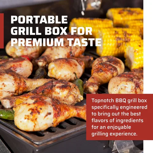Miniatura 3 de Camp Chef BB90L Caja de Parrilla Barbacoa Profesional para Estufas Orange Flame de 16