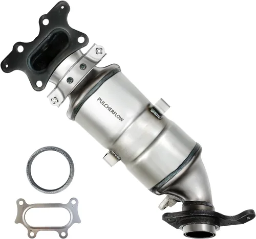 Miniatura 10 de Catalizador compatible con Honda Civic LX/CX/DX/HX/GX 1996 1997 1998 1999 2000 Honda Civic Del Sol S 1.6L l4 de alto rendimiento (compatible con EPA)
