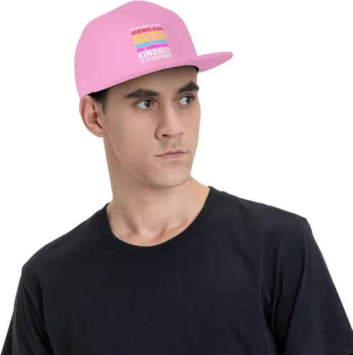 Miniatura 24 de Pride Flag in This House We Believe Science is Real Black Lives Matter Baseball Hats for Men Dad Hat,Black
