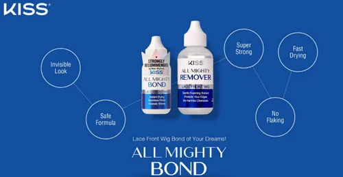 Miniatura 4 de KISS All Mighty - Adhesivo para peluca frontal con encaje