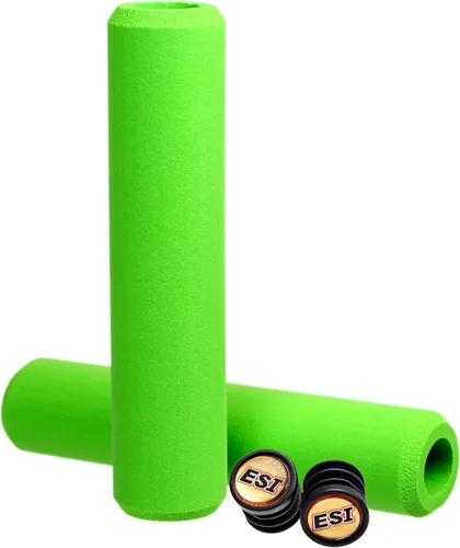 Miniatura 14 de ESI Chunky manijas para bicicleta de montaña Rojo