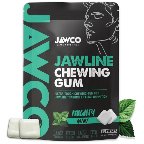 Miniatura 17 de JAWCKO Chicle Ultra-Resistente para Mandíbula Obtén una Mandíbula Más Fuerte y Cuadrada Chicle Duro de Entrenamiento para Mandíbula Fuerza 15X
