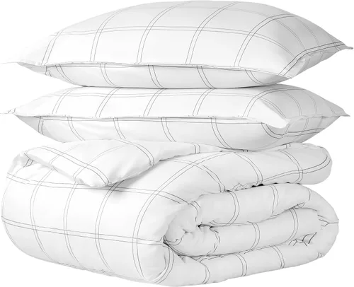 Miniatura 44 de Bare Home - Funda de edredón de ropa de cama extra larga - Colección premium de 1800 hilos súper suave - Funda de edredón ligera y fresca - Ropa