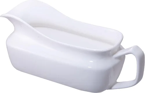 Miniatura 7 de Salsa, bote de salsa de 9.4 onzas, cuenco de salsa de 9.5 fl oz, plato de cerámica para servir, dispensador blanco (9.4 onzas)