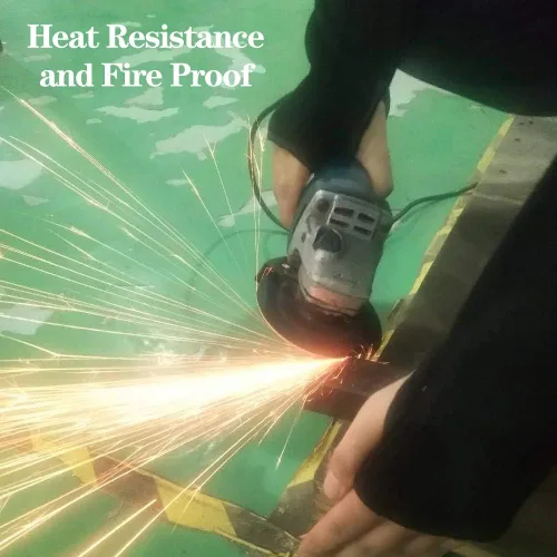 Miniatura 3 de Mangas de soldadura negras de Kevlar para brazos con agujero para el pulgar de 19 pulgadas de largo, manga de brazo de seguridad con corte, mangas
