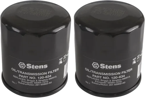 Miniatura 3 de Stens Filtro de aceite 120-634 compatible con/reemplazo para Kawasaki FH381-721V, FH601-770D, FJ180V y FX751-1000V; para motores 14-19 HP