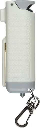 SABRE Safe Escape - Gel pimienta 3 en 1 con cortador de cinturón de seguridad y rompe ventanas, spray pimienta de máxima resistencia, tiempo de Crema