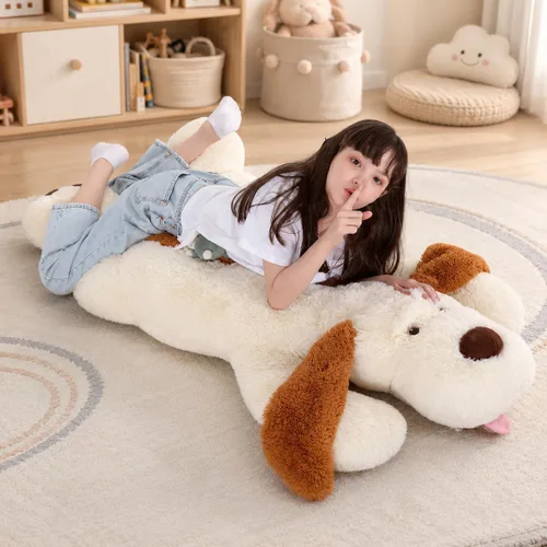 Miniatura 3 de MorisMos Animales de Peluche de Perro Gigante, Perro de Peluche Grande de 51 Pulgadas, Almohada Suave de Cachorro Grande, Regalos para Niños