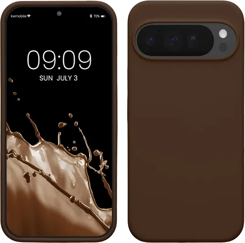 Miniatura 370 de kwmobile Funda Compatible con Google Pixel 6 Pro - Funda de Teléfono de Silicona TPU con Acabado Suave - Azul Caribe