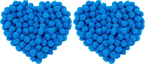 Miniatura 15 de Morfen 150 pompones para manualidades, color marrón claro, bolas de pompón mullido de 1 pulgada para manualidades, proyectos de manualidades