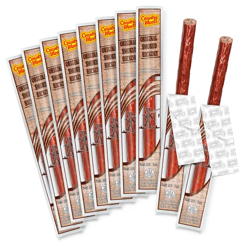 Miniatura 5 de Country Meats - Palitos de carne, 0 grasas trans, bajo en carbohidratos, alta proteína, botanas keto, idóneas para alimentación keto