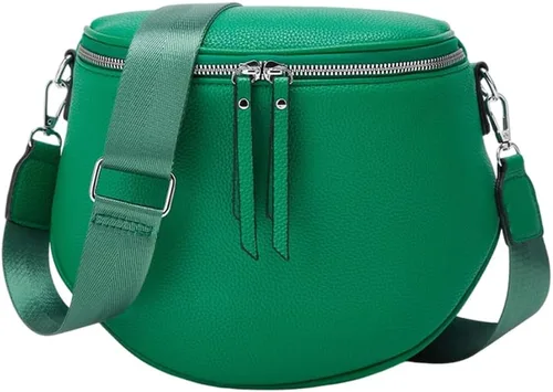 Miniatura 10 de Large Fanny Pack Crossbody Sling Bags,Crossbody Bags for Women Large Vegan Leather Bum Bag with Coin Purse (Black)
