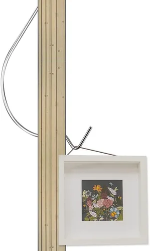 Miniatura 4 de Super Hook - Juego de 20 ganchos para colgar fotos, para paneles de yeso, pared de madera, pared de yeso, se puede colgar fotos, arte, reloj, espejo