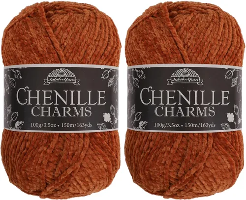 Miniatura 93 de JubileeYarn - Hilo de chenilla (3.53 oz/poliéster peinado, circonita), 1 pastel