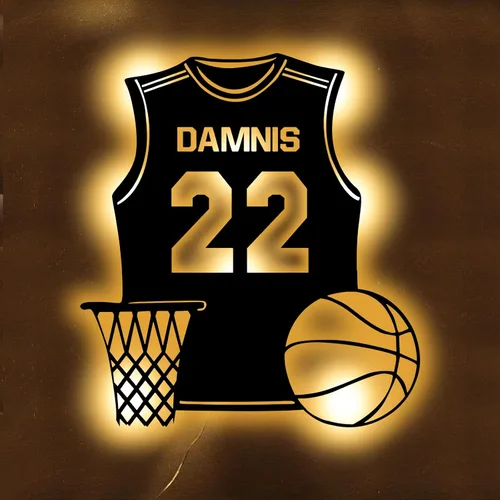 Miniatura 12 de Letrero de neón personalizado de jersey de fútbol americano, letreros de neón LED de fútbol americano para decoración de pared, alimentado por USB