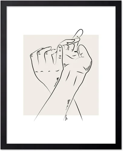 Miniatura 9 de Poster Master Póster de peonías – Estampado de flores retro – Ilustración floral – Ilustración en blanco y negro – Diseño de línea y abstracto