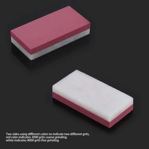 Miniatura 4 de Kit de piedra de afilar cuchillos, afilador de cuchillos profesional de grano 3000# 8000 # 8000, afilador de cuchillos de cocina de doble cara