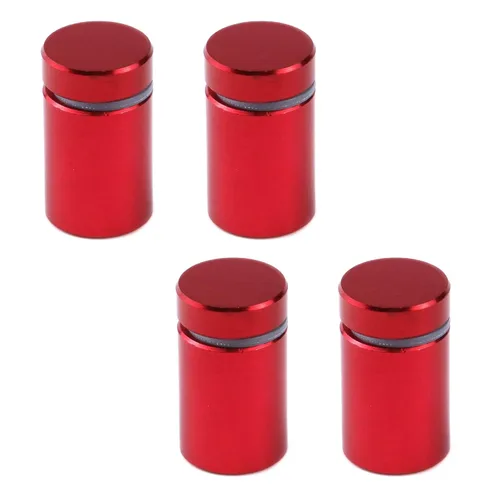 Miniatura 28 de Antrader Paquete de 12 Soportes Separadores de Vidrio de Acero Inoxidable de 3/4" x 1-1/5", Separadores de Pared Clavos de Ferretería Publicitarios