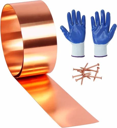 Miniatura 7 de Clavos de cobre – 110 uñas de techo de 1 pulgada – 99.95% clavos de cobre puro para techo, cobre intermitente, árbol, removedor de tocones, raíces