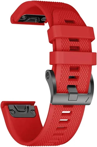 Miniatura 11 de ANCOOL para Banda de reloj Fenix 5/6/7 de 22mm de silicona suave Compatible con Garmin Fenix 5 Plus/6 Pro/8 47mm/7 Pro/Approach S60/S62