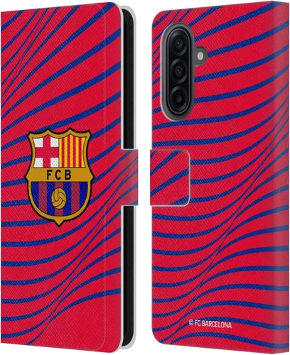 Miniatura 100 de Head Case Designs Funda de piel con licencia oficial del FC Barcelona Barca Crest Graphics para Samsung Galaxy A06 4G
