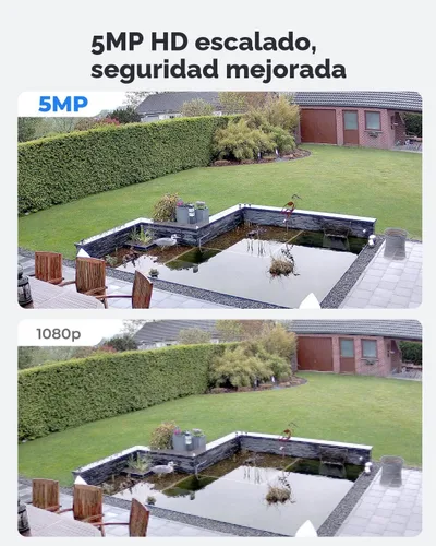 Miniatura 2 de REOLINK Cámara de seguridad para exteriores, cámara de vigilancia IP PoE, detección inteligente de seres humanos/vehículos, funciona con hogar Negro