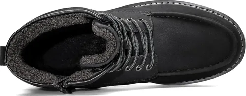 Miniatura 4 de Bruno Marc Botas estilo mocasín para hombre, cómodas, informales, con cuña