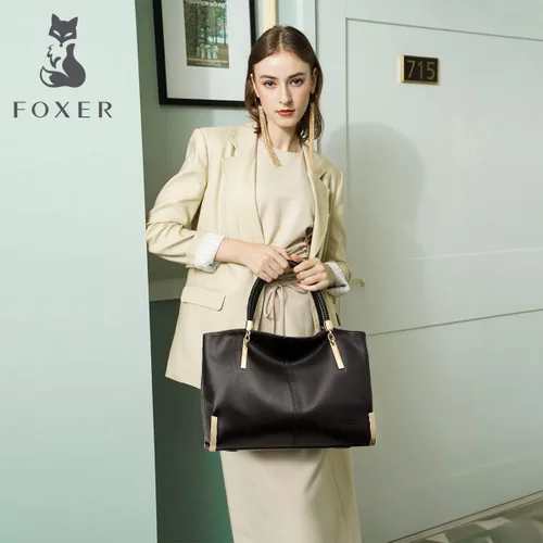 Miniatura 8 de FOXER Totes de cuero y carteras 2 PCS Set