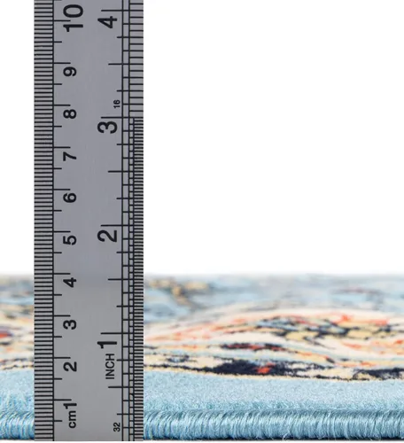 Miniatura 413 de Unique Loom Colección Sialk Hill - Alfombra de área Washington (3 pies 3 pulgadas x 5 pies 3 pulgadas, rectángulo, burdeos/crema)