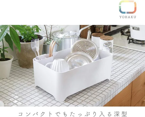Miniatura 2 de Margin (yohaku) Drainers Pure White Wash Tub Drain Case MG – 0311