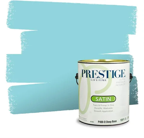 Miniatura 192 de Pintura Exterior + imprimación PRESTIGE, todo-en-uno, 1 galón, acabado mate, color comparable al Valspar* Royal Gray* VS151-Gris real