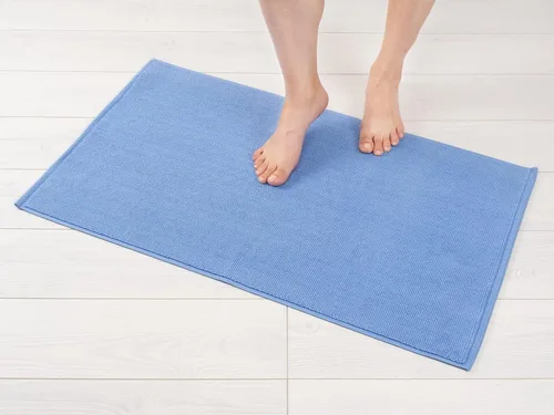 Miniatura 41 de American Soft Linen - Alfombra de baño antideslizante, 100% de algodón, 17 x 24 pulgadas, alfombras de baño lavables, tapetes peludos, color beige