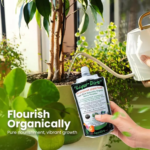 Miniatura 2 de Alimento para plantas naturalmente orgánico – Fertilizante multiusos para plantas de interior, aroideos raros, flores, verduras y hierbas