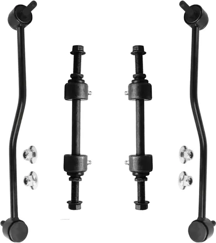 Miniatura 33 de Detroit Axle - 4 barras estabilizadoras para Acura EL Honda Civic 01-05, 4 barras estabilizadoras delanteras y traseras de repuesto 2001 2002 2003