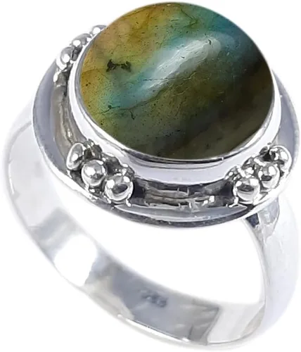 Miniatura 20 de Anillo de plata esterlina 925 para las mujeres joyas de piedras preciosas anillo joyería de moda para su venta Helloween (R-1369)