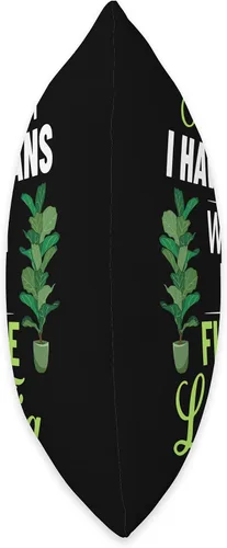 Miniatura 2 de Fiddle Leaf Fig Ficus Lyrata Care Tree Plant Soil - Almohada para interiores, 16 x 16 pulgadas, multicolor