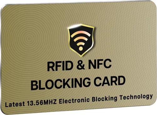 Miniatura 9 de SaiTech IT Tarjetas RFID, paquete de 5 tarjetas que protegen todo el monedero para hombres y mujeres, NFC sin contacto, protector de tarjeta