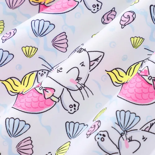 Miniatura 66 de Vestido de verano para niños pequeños, con diseño de dinosaurio, sin espalda, con lazo, vestido de playa de cumpleaños