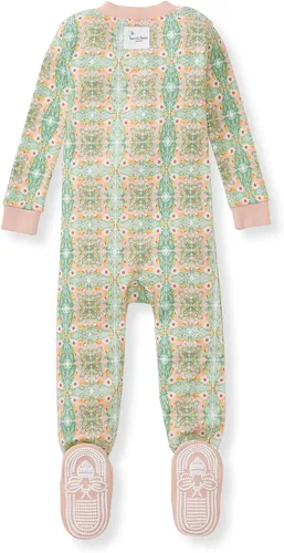 Miniatura 133 de Burt's Bees Baby Pijama para bebé niña, 100% algodón orgánico, pijama de una pieza, overol diagonal con cremallera, ajuste cómodo