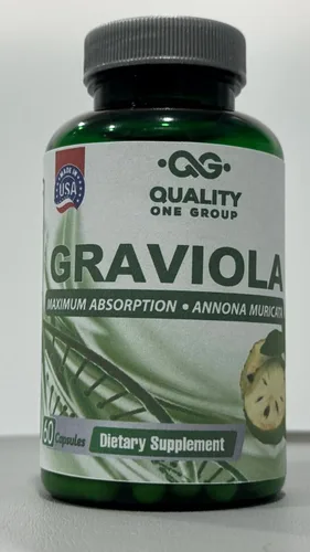Miniatura 7 de GRAVIOLA MAX - 2500 mg por porción de suplemento de extracto de graviola puro - Guanábana (Annona muricata) - Refuerzo del sistema inmunológico