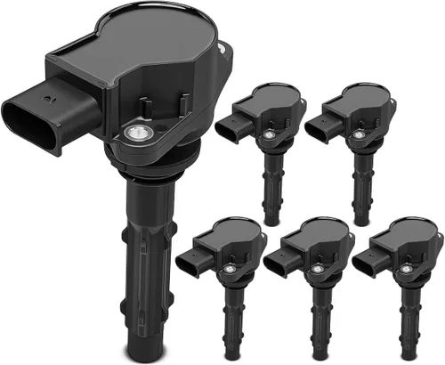 YHTAUTO Juego de 6 bobinas de encendido cuadradas de repuesto para Mercedes-Benz C230 C280 C300 C350 CL550 CLK350 E350 E550 G550 GL450 GLK350 ML350