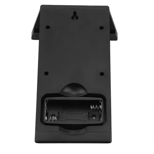 Miniatura 4 de Joyzan Termómetro digital de invernadero, impermeable al aire libre, medidor de temperatura máxima mínima, probador de temperatura alta y baja, Negro